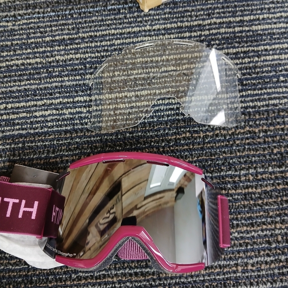 SMITH ChromaPop Squad MTB Goggles With Bonus Lens NWT Medium Fit - Picture 7 of 8